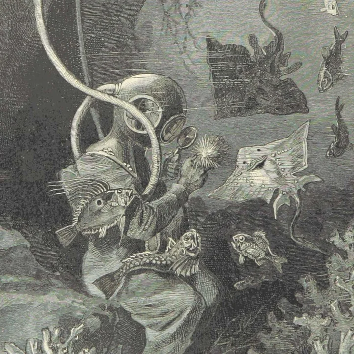 NeuroDiving official show artwork